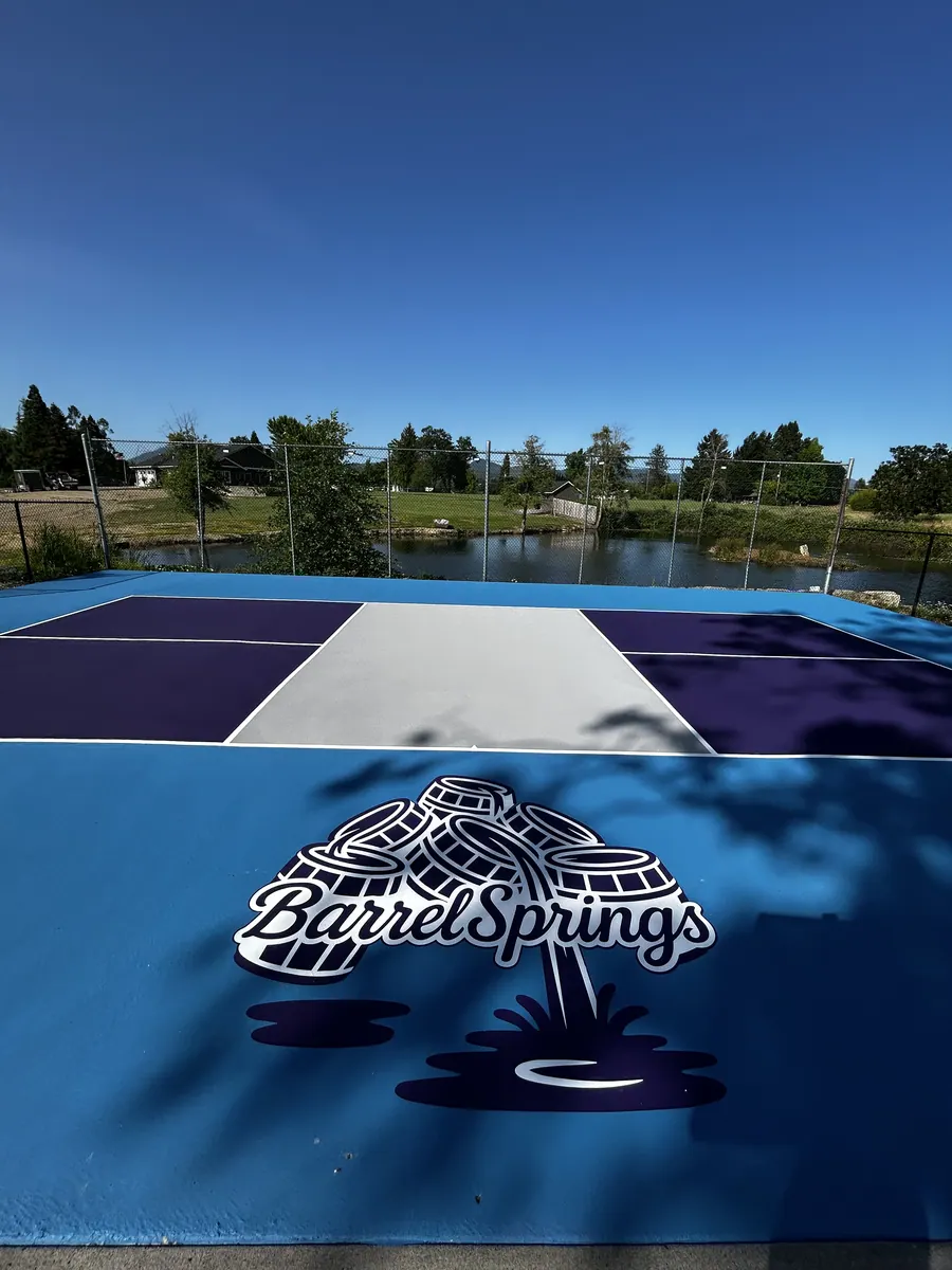 Medford Custom Logo Court