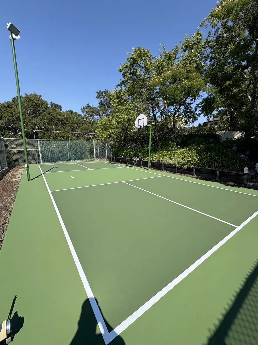 Cushion court built by West Coast Cushion Courts