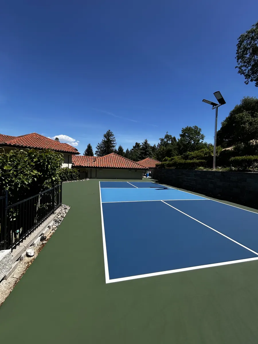 Cushion court built by West Coast Cushion Courts