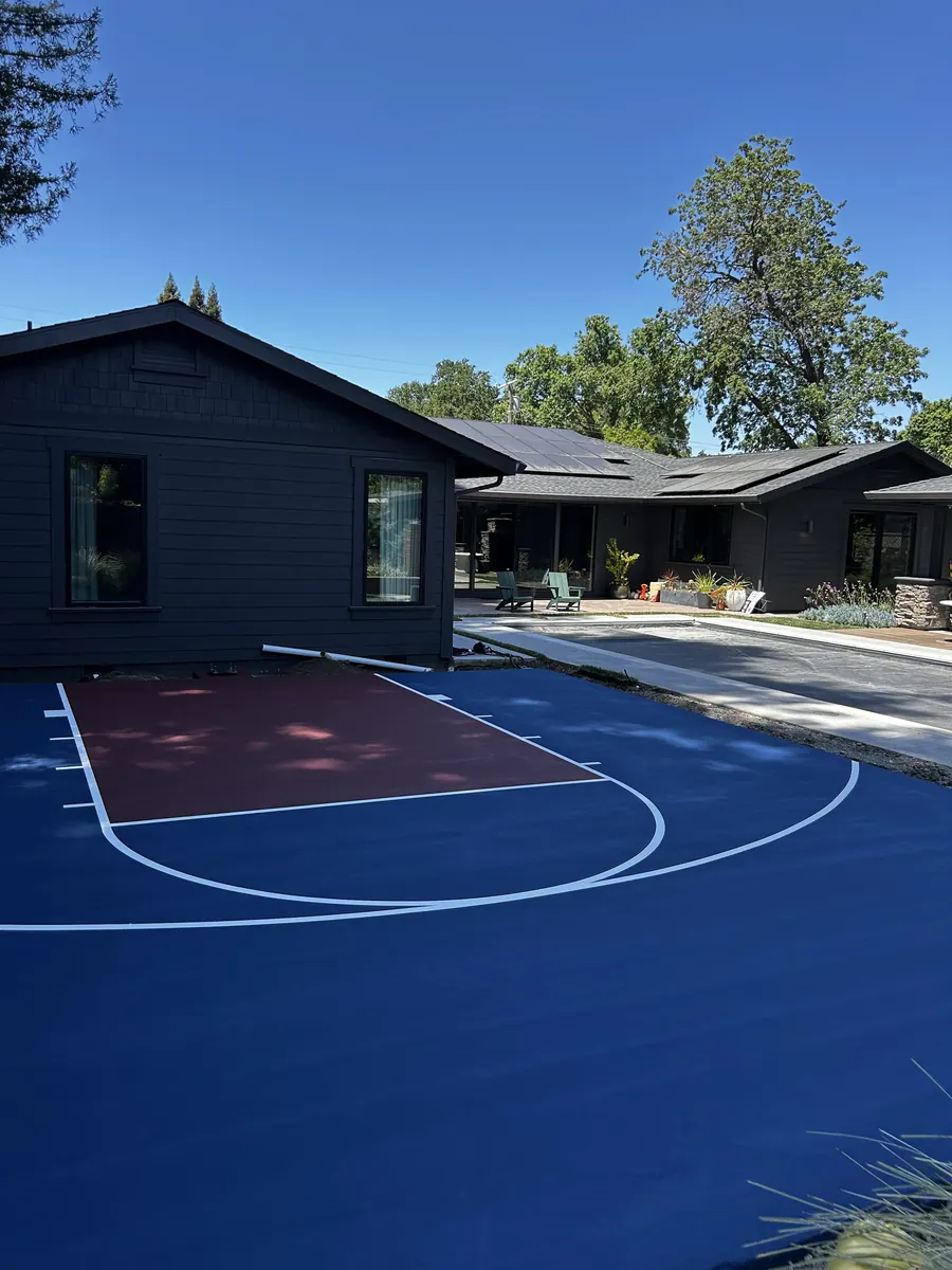 Cushion court built by West Coast Cushion Courts